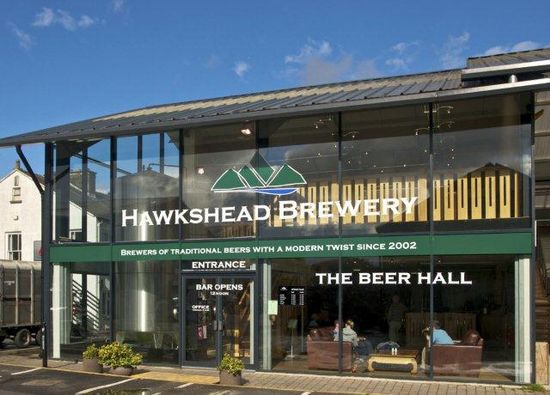 Beer Hall at Hawkshead Brewery Beer Hall at Hawkshead Brewery